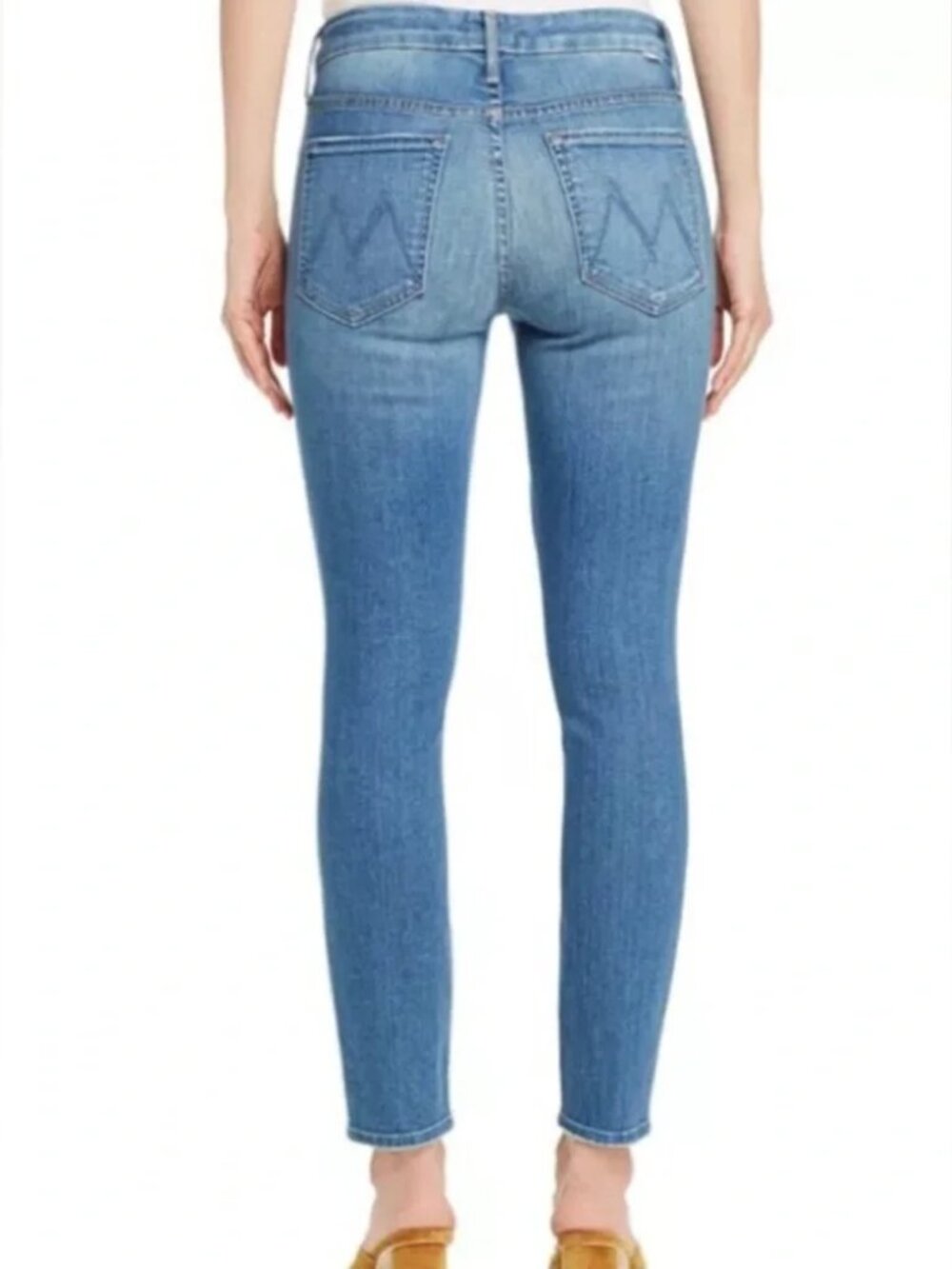Mother The Looker Crop Jeans Wishful Drinking 24